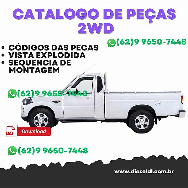 CATÁLOGO DE PEÇAS  MAHINDRA PIK UP, 2WD/4WD, LHD  2013