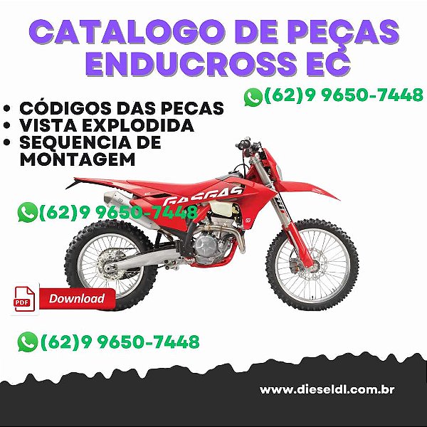 CATÁLOGO DE PEÇAS  ENDUCROSS EC / MC / SM 2005 GASGAS