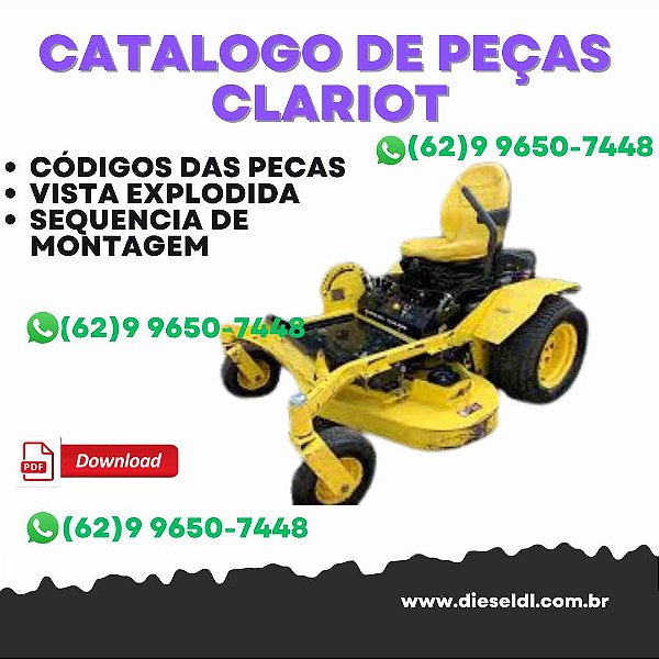 CATÁLOGO DE PEÇAS GREAT DANE  CHARIOT / CHARIOT LX