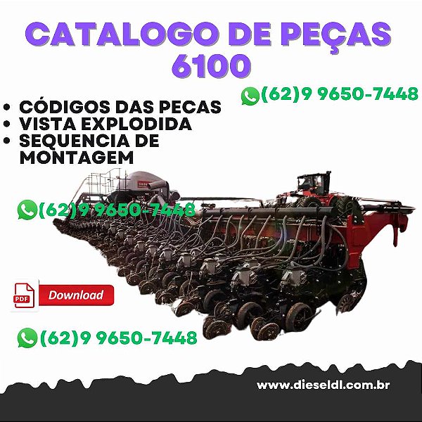 CATALOGO DE PEÇAS 6100 CARRO CASE IH