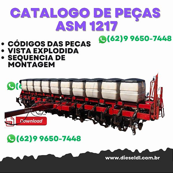 CATALOGO DE PEÇAS ASM1217 PLANTADEIRA CASE IH
