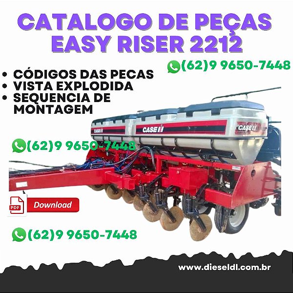 CATALOGO DE PEÇAS EASY RISER 2212 PLANTADEIRA