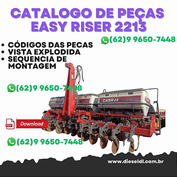 CATALOGO DE PEÇAS EASY RISER 2213 PLANTADEIRA