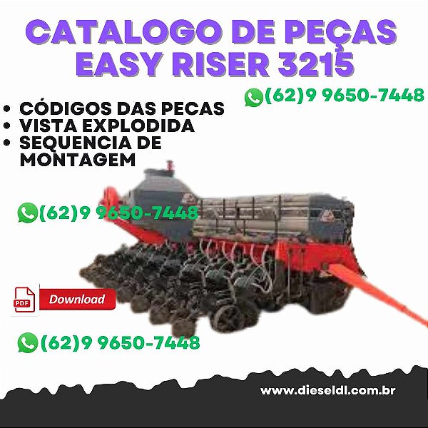 CATALOGO DE PEÇAS EASY RISER  3215 PLANTADEIRA ESP  CASE IH