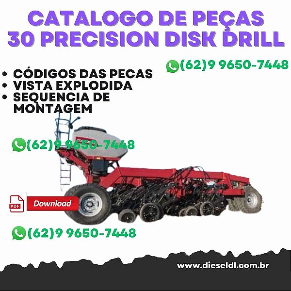 CATALOGO DE PEÇAS 30 PRECISION DISK DRILL
