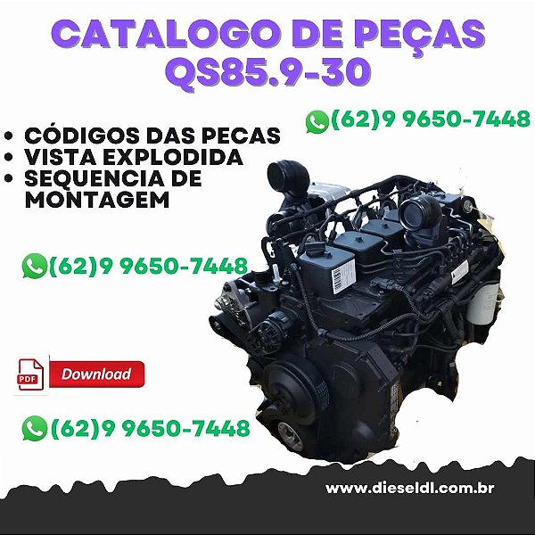 CATÁLOGO DE PEÇAS  MOTOR QSB5.9-30 CUMMINS