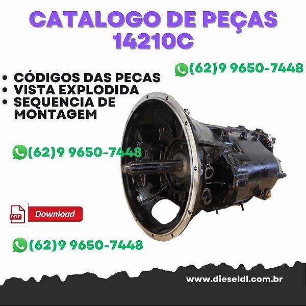CATÁLOGO DE PEÇAS  TRANSMISSÃO FRO 14210C EATON