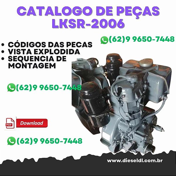 CATÁLOGO DE PEÇAS  MOTOR LKSR 2006 DEUTZ