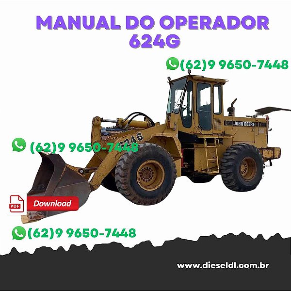 CATÁLOGO DE PEÇAS CARREGADEIRA  624G, 644G  JOHN DEERE