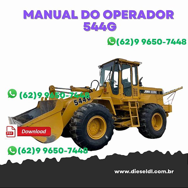 CATÁLOGO DE PEÇAS CARREGADEIRA 544G, 544G LL, 544G TC  JOHN DEERE