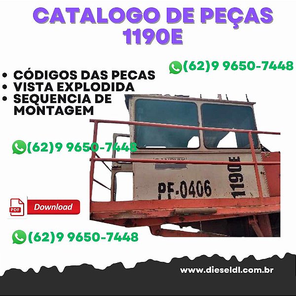 CATÁLOGO DE PEÇAS PERFURATRIZ 1190E SANDVIK