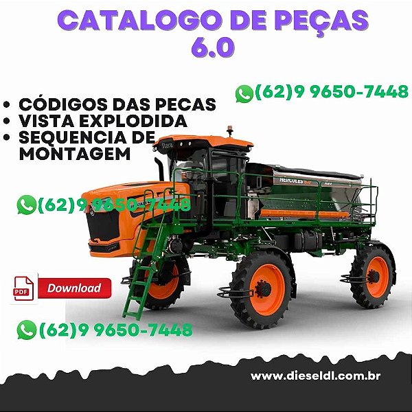 CATÁLOGO DE PEÇAS  PULVERIZADOR HÉRCULES 6.0 STARA