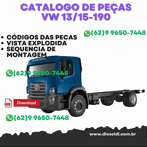 CATÁLOGO DE PEÇAS VW 13/15-190 ADVANTECH - 2015