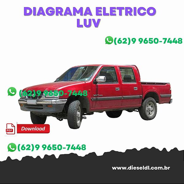 DIAGRAMAS ELÉTRICOS  CHEVROLET LUV  1988-2002