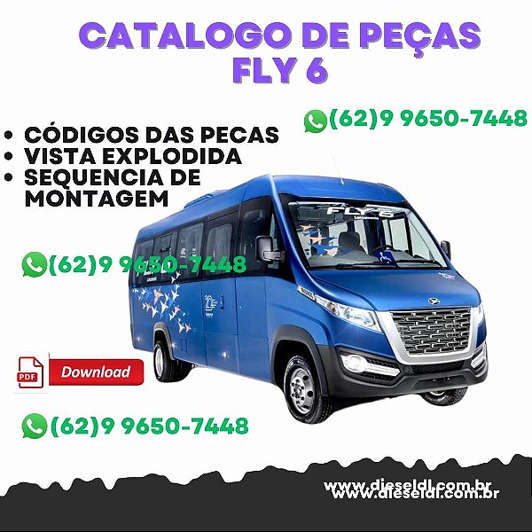 CATÁLOGO DE PEÇAS  VOLARE FLY 6 - ISF 2.8 - EURO V AGRALE