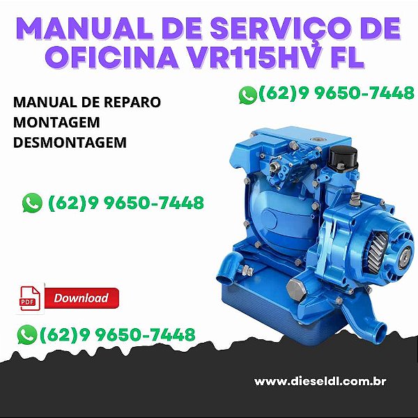 MANUAL DE SERVIÇO DE OFICINA  VOITH RETARDER VR115HV FL