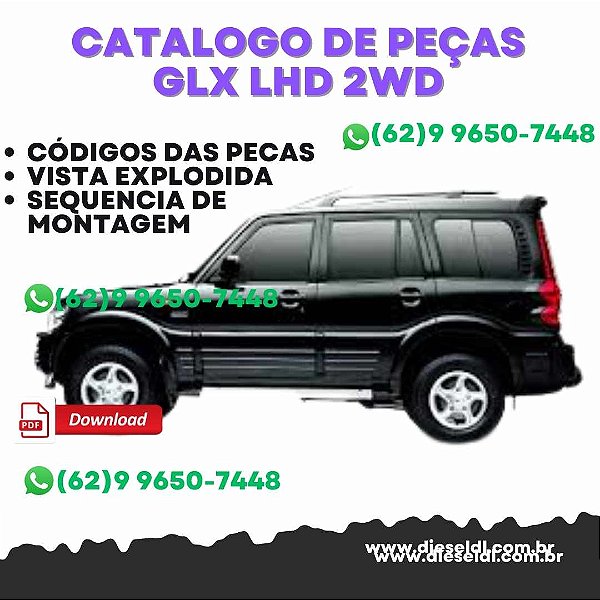 CATÁLOGO DE PEÇAS MAHINDRA SCORPIO SUV MHAWK EIV EURO IV GLX LHD 2WD/ 4WD - 2011