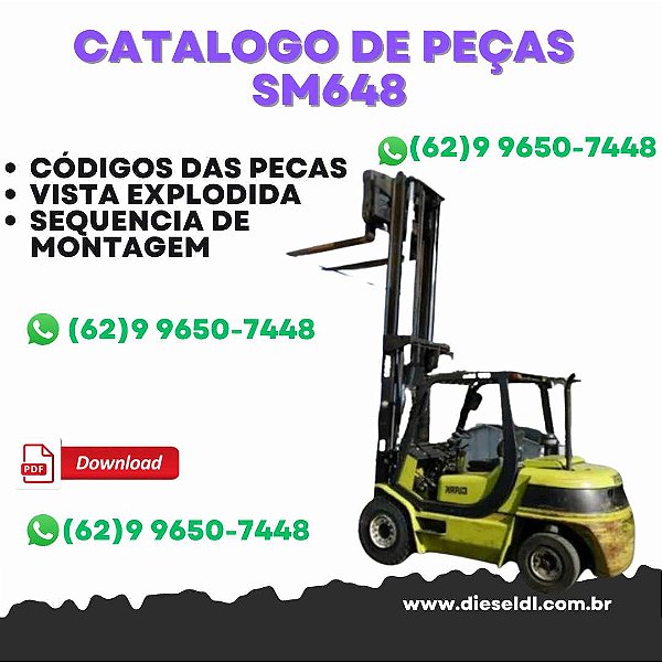 CATÁLOGO DE PEÇAS  EMPILHADEIRA FX353/403/453L-2 - CMP 40/45/50S L CLARK