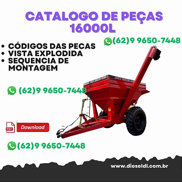 CATÁLOGO DE PEÇAS  CARRETA GRANELEIRA 16.000L GTS
