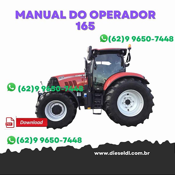 MANUAL DO OPERADOR TRATORES PUMA 165, 180, 195, 210  CASE