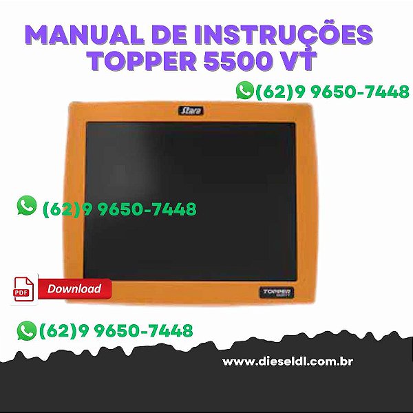 MANUAL DE INSTRUÇÕES CONTROLADOR TOPPER 5500 VT STARA