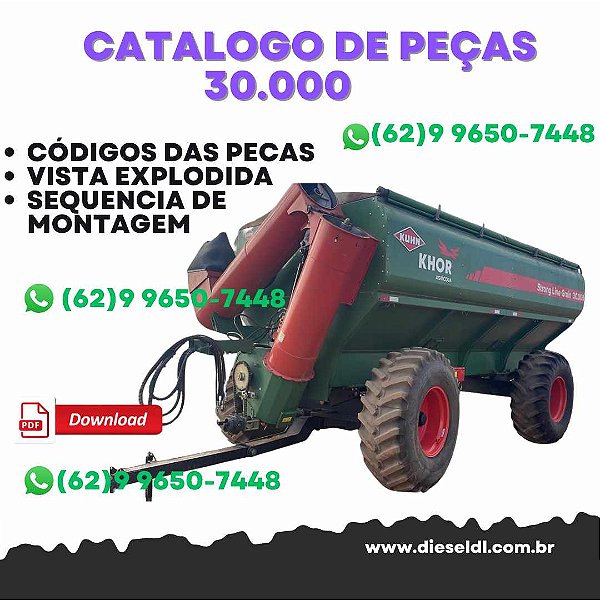 CATÁLOGO DE PEÇAS  CARRETA GRANELEIRA 30.000 GRAIN KHOR
