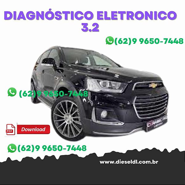 DIAGNÓSTICO ELETRONICO  SISTEMAS DE INJEÇÃO CAPTIVA 3.2