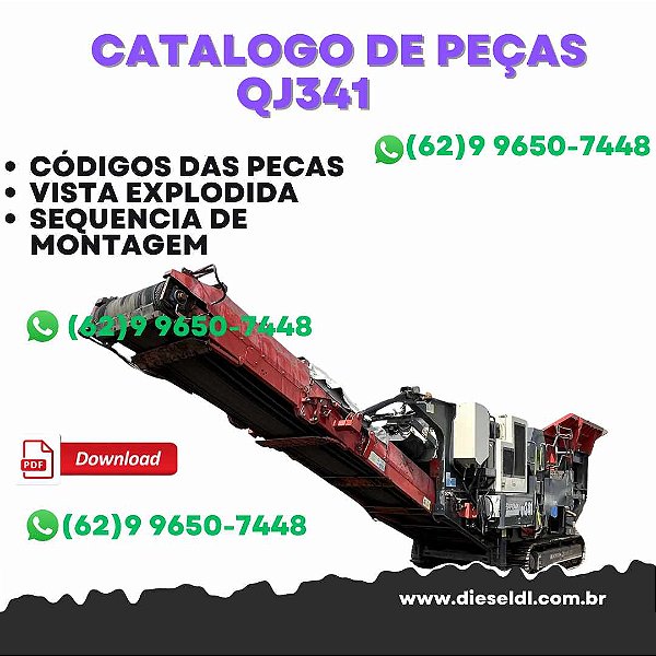 CATÁLOGO DE PEÇAS  BRITADOR  QJ341 SANDVIK