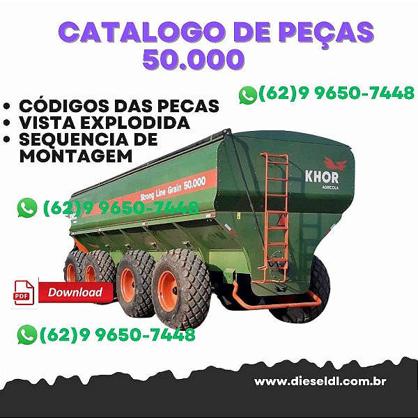 CATÁLOGO DE PEÇAS CARRETA GRANELEIRA 50.000 GRAIN  KHOR