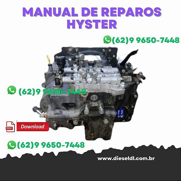 MANUAL DE REPAROS TRANSMISSÃO HYSTER POWERSHIFT