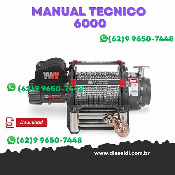 MANUAL TÉCNICO 60 AND 6000 WINCHES