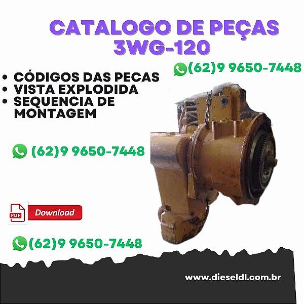CATÁLOGO DE PEÇAS  TRANSMISSÃO  3WG-120 - ZF POWER SHIFT
