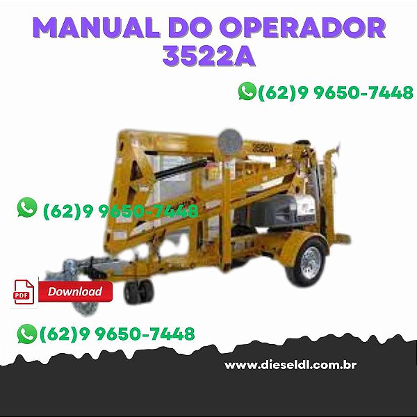 MANUAL DO OPERADOR PLATAFORMA ARTICULADA 3522A  BIL JAX