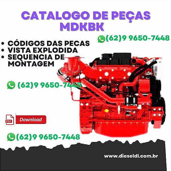 CATÁLOGO DE PEÇAS  MOTOR MDKBK (SPEC A-G) CUMMINS