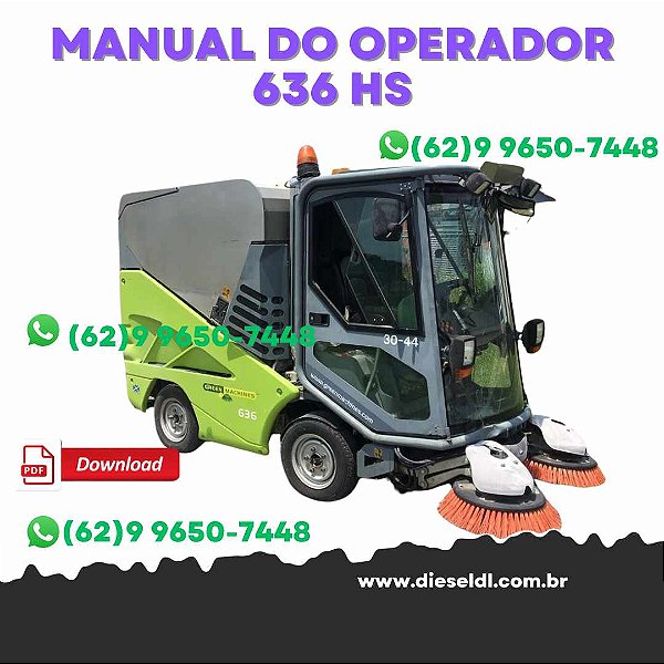 MANUAL DO OPERADOR GREEN MACHINE  636 HS