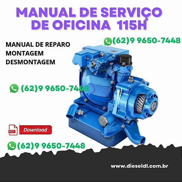 MANUAL DE SERVIÇO DE OFICINA VOITH RETARDER 115H AXOR