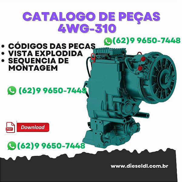 CATÁLOGO DE PEÇAS TRANSMISSÃO  4WG-310  2012  ZF