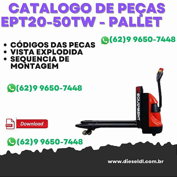 Catálogo de Peças - EPT20-30TW / EPT20-50TW - Pallet