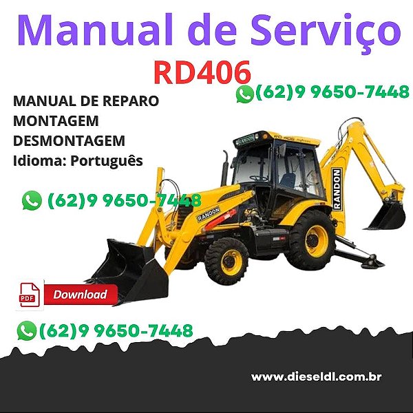 Manual de servico de oficina RD406B RD406 RD406 Advanced (PDF)