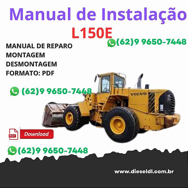 Guia Técnico de Instalação Hidráulica – Carregadeira Volvo L150E