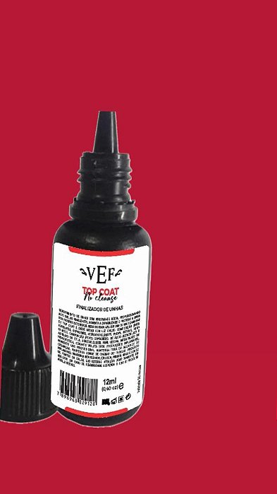 Top Coat No Cleanse VeF 12ml REFIL