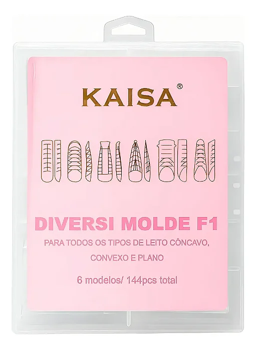 Molde Diversi Molde F1 Colorido / 6 Modelos / 144Pcs Kaisa