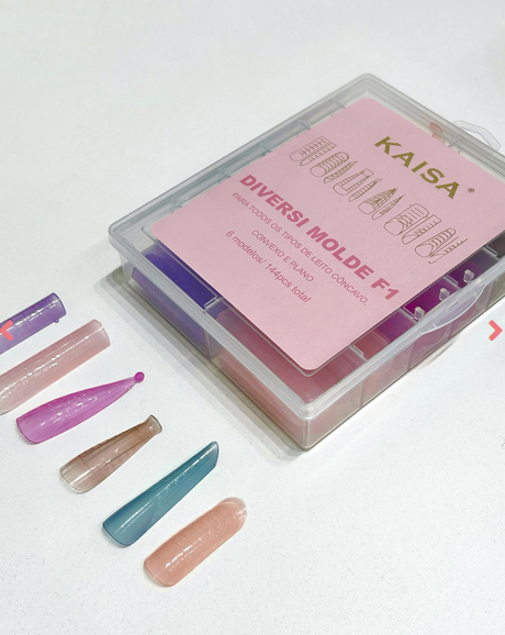 Molde Diversi Molde F1 Colorido / 6 Modelos / 144Pcs Kaisa
