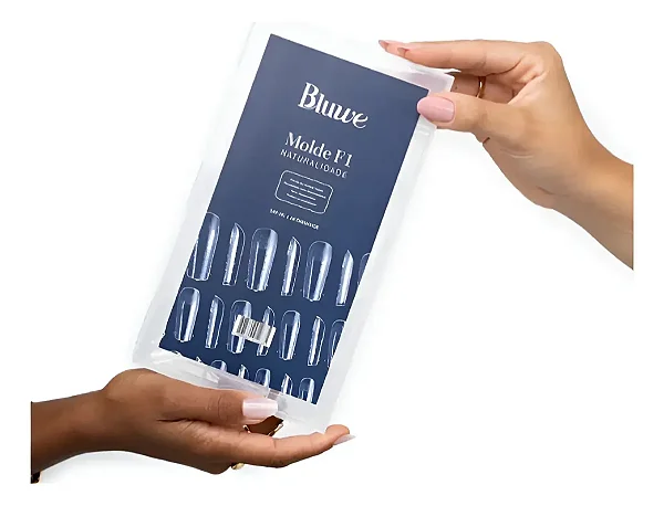Molde F1 Naturalidade 140 Un 14 Tamnhs Bluwe Nails