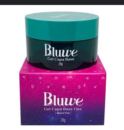 Gel Capa Base Flex Bluwe Natural Pink 28g