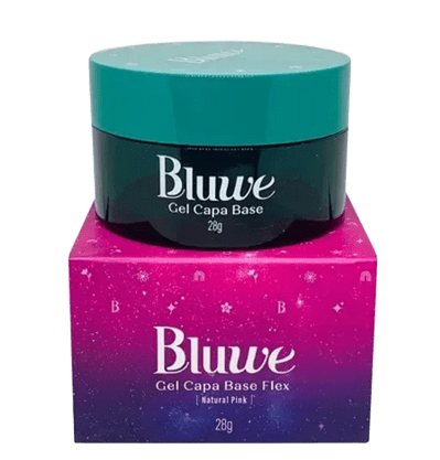 Gel Capa Base Flex Bluwe Natural Pink 28g