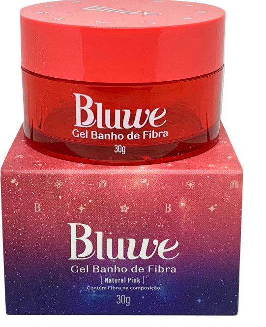 Gel Banho de Fibra Natural Pink Bluwe 30g