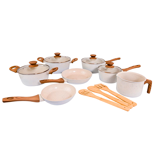 Jogo De Panelas Indução Kit 10 Peças Style Cook - Mimo Style