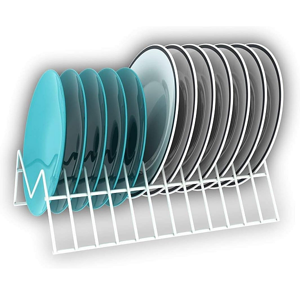 Suporte Para Pratos Vertical Essence Branco - DiCarlo