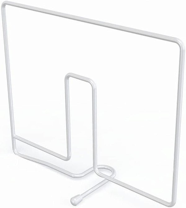 Separador de Prateleiras e Forma Essence Branco - DiCarlo